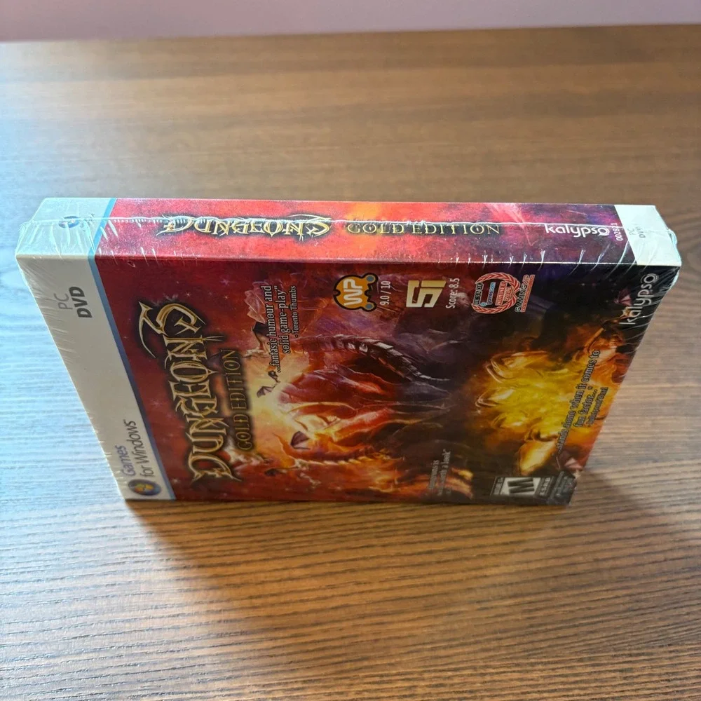 Dungeons Gold Edition PC DVD Windows Game Kalypso Media New Sealed‎ Strategy RPG